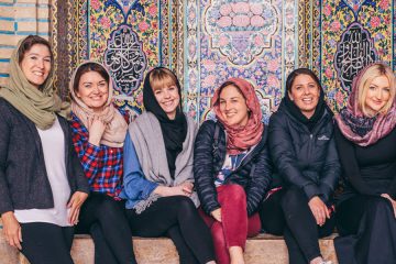 WOMAN VISITORS IN IRAN