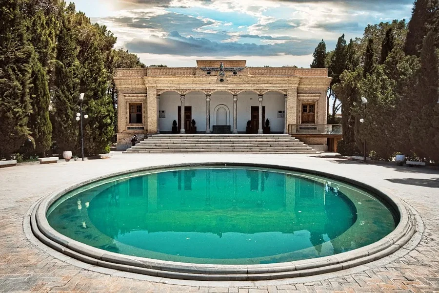 Zoroastrianism Fire Temple Scenic View Of The Yazd Atash Behram 